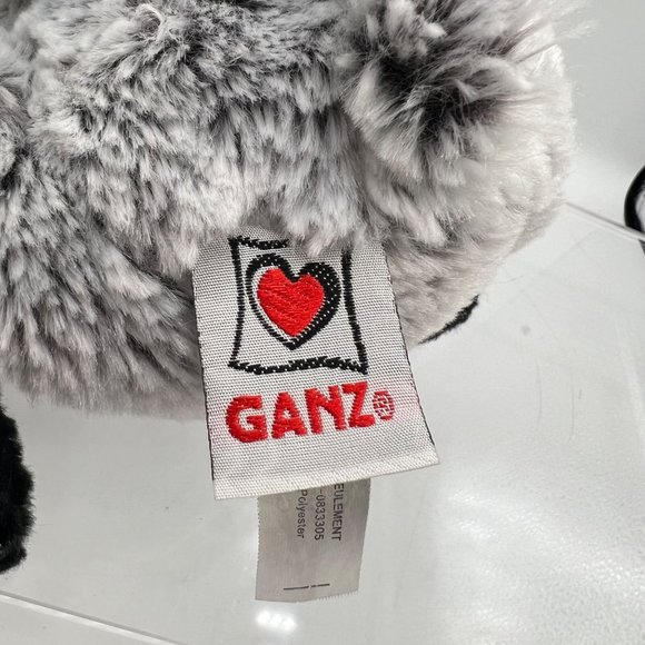 Ganz Webkinz Grey Langur Monkey Plush Stuffed Animal No Code Toy Display Decor - Picture 8 of 9